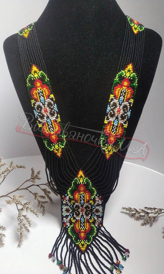 Гердан Феерия цвета 8017 - фото 1 vishivano4ka.com.ua