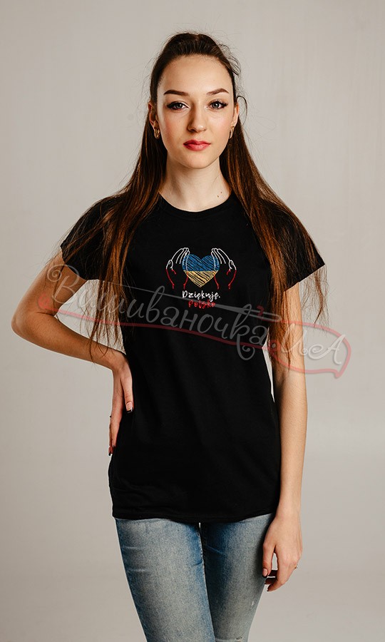 Женская футболка с надписью 3010 - фото 2 vishivano4ka.com.ua