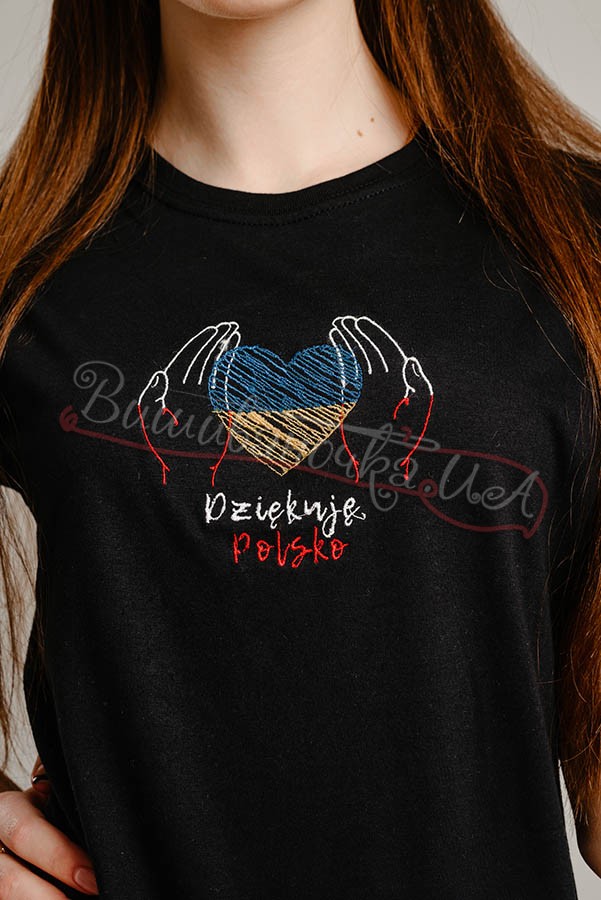 Женская футболка с надписью 3010 - фото 3 vishivano4ka.com.ua