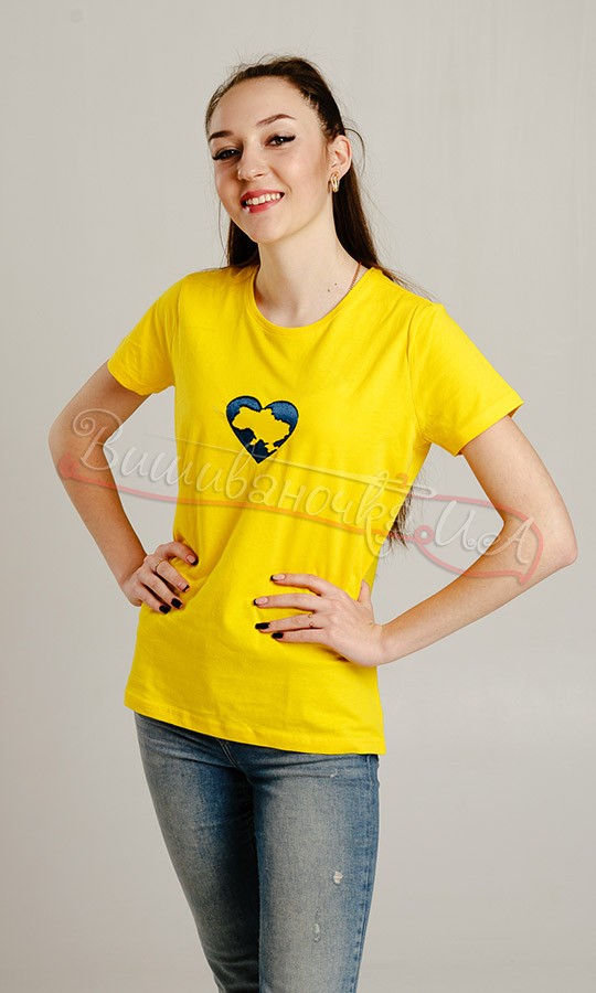 Яркая патриотическая футболка 3011 - фото 3 vishivano4ka.com.ua