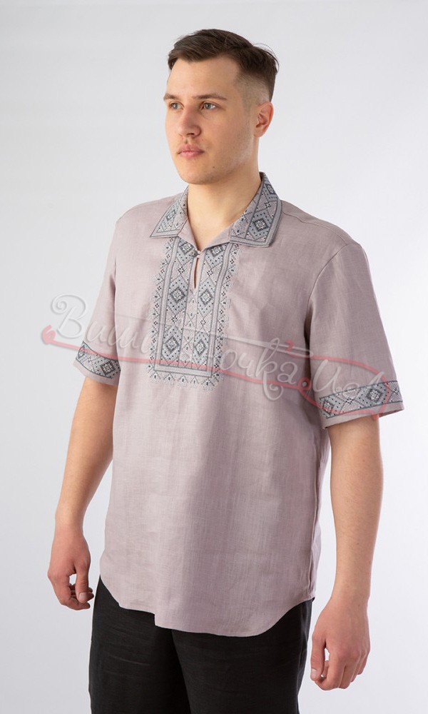 Чоловіча сорочка СМ 022 - фото 1 vishivano4ka.com.ua