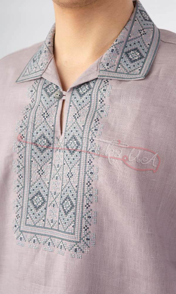 Чоловіча сорочка СМ 022 - фото 3 vishivano4ka.com.ua