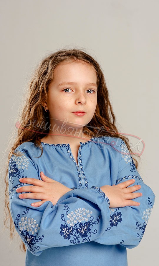 Вышитая блуза для девочки 948-7 - фото 2 vishivano4ka.com.ua