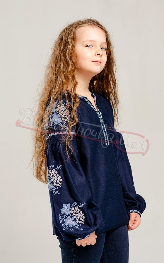 Дитяча блуза з вишивкою 948-6 - фото 2 vishivano4ka.com.ua
