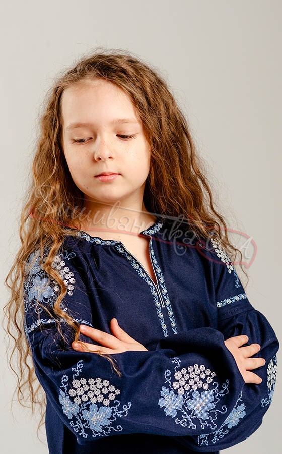 Дитяча блуза з вишивкою 948-6 - фото 3 vishivano4ka.com.ua