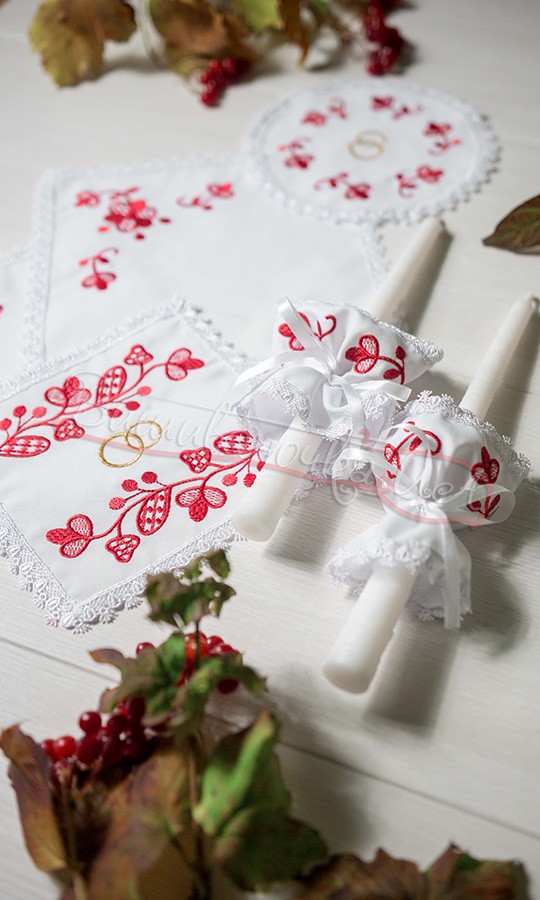 Набір вінчальний ДЖ-01 - фото 2 vishivano4ka.com.ua