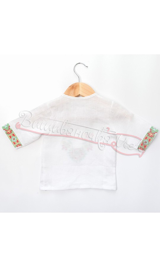 Сорочка-вишиванка для немовляти SB 022 - фото 2 vishivano4ka.com.ua