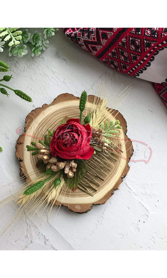 Гребінець-заколка В33 - фото 1 vishivano4ka.com.ua