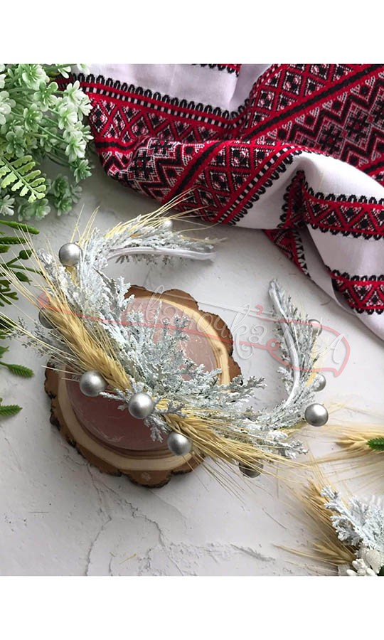 Венок ручной работы В38 - фото 1 vishivano4ka.com.ua