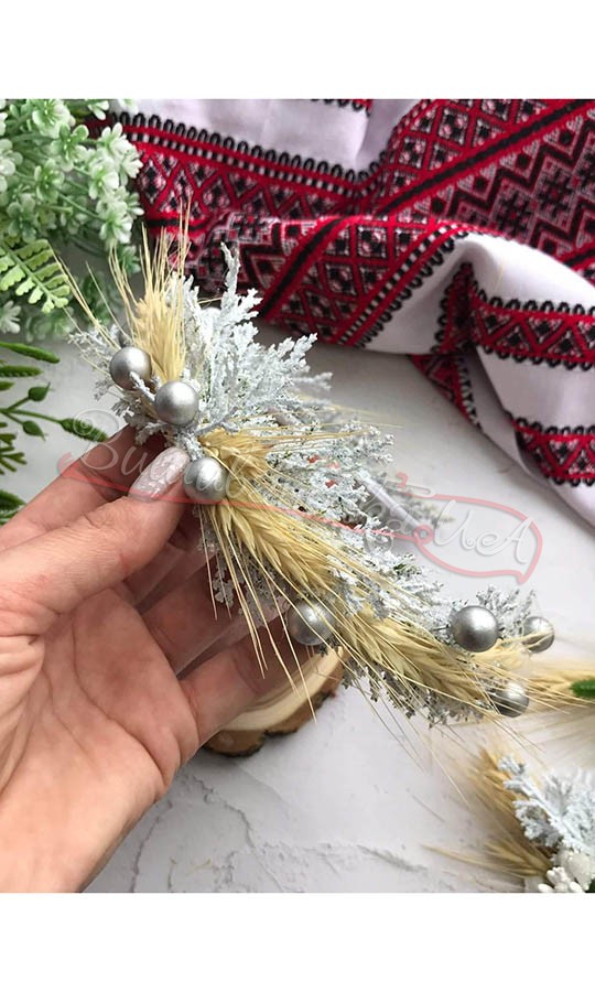 Венок ручной работы В38 - фото 2 vishivano4ka.com.ua