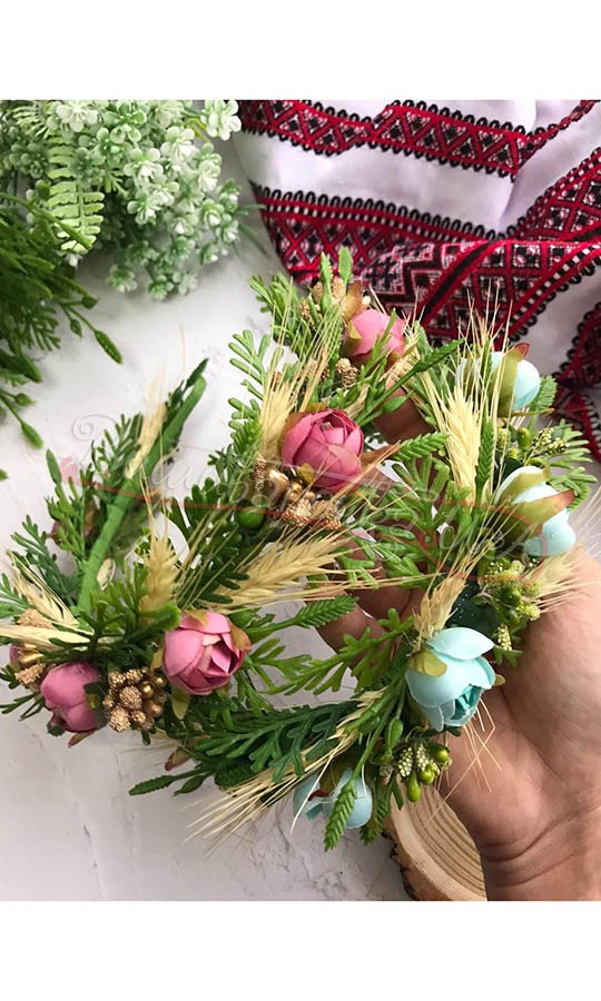 Вінок, ручна робота В39 - фото 1 vishivano4ka.com.ua