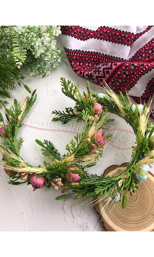 Вінок, ручна робота В39 - фото 2 vishivano4ka.com.ua