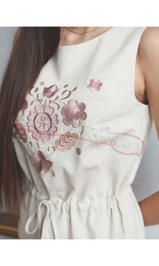 Летнее женское платье SL 151 - фото 4 vishivano4ka.com.ua