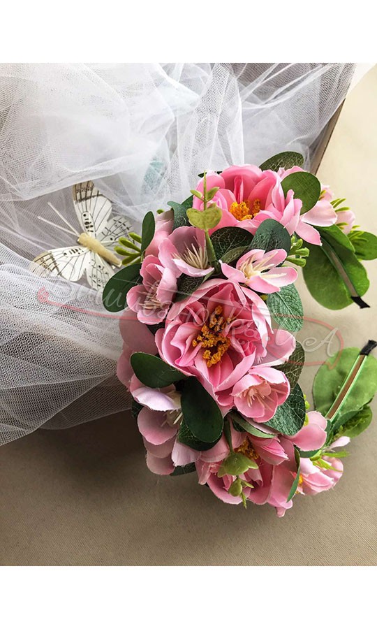 Віночок ручної роботи В46 - фото 2 vishivano4ka.com.ua