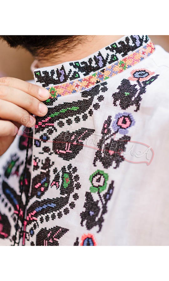 Вишита лляна сорочка 7383-б - фото 3 vishivano4ka.com.ua