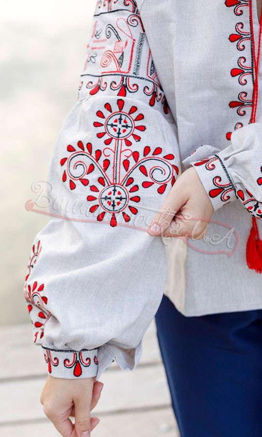 Жіноча вишита блуза 7451 - фото 3 vishivano4ka.com.ua