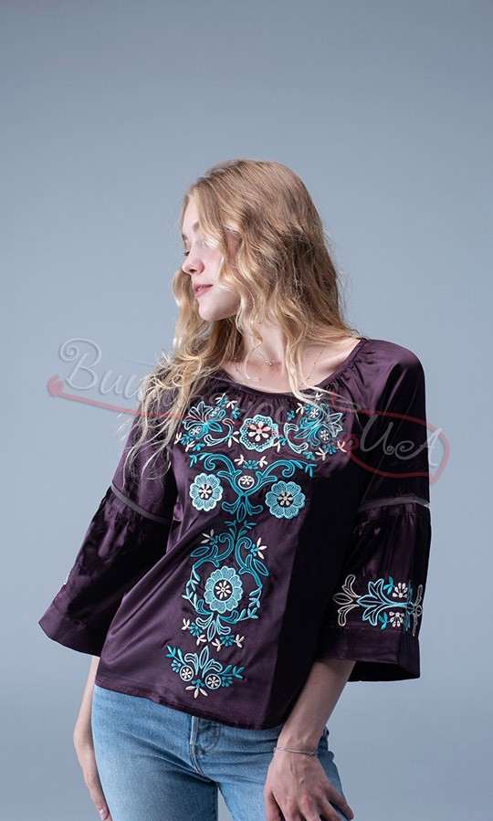 Жіноча блуза з вишивкою 7356 - фото 1 vishivano4ka.com.ua