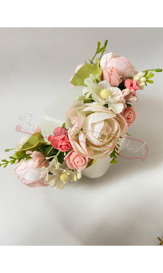 Віночок з квітів В05 - фото 1 vishivano4ka.com.ua