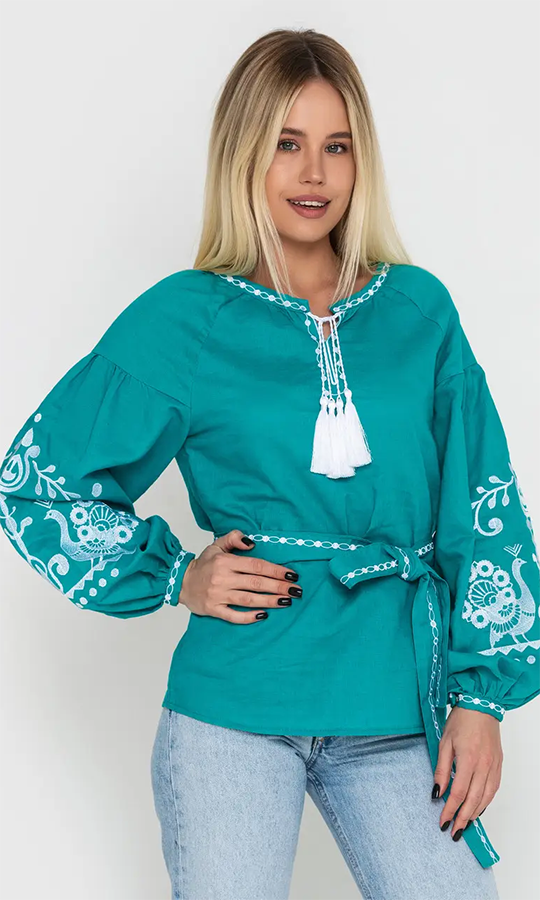 Вишита жіноча блуза 1048 - фото 1 vishivano4ka.com.ua