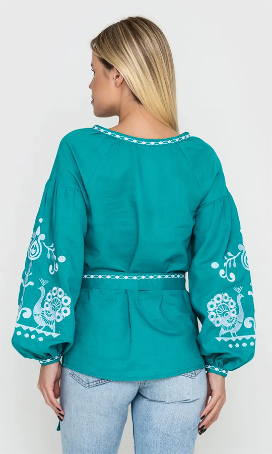 Вишита жіноча блуза 1048 - фото 2 vishivano4ka.com.ua