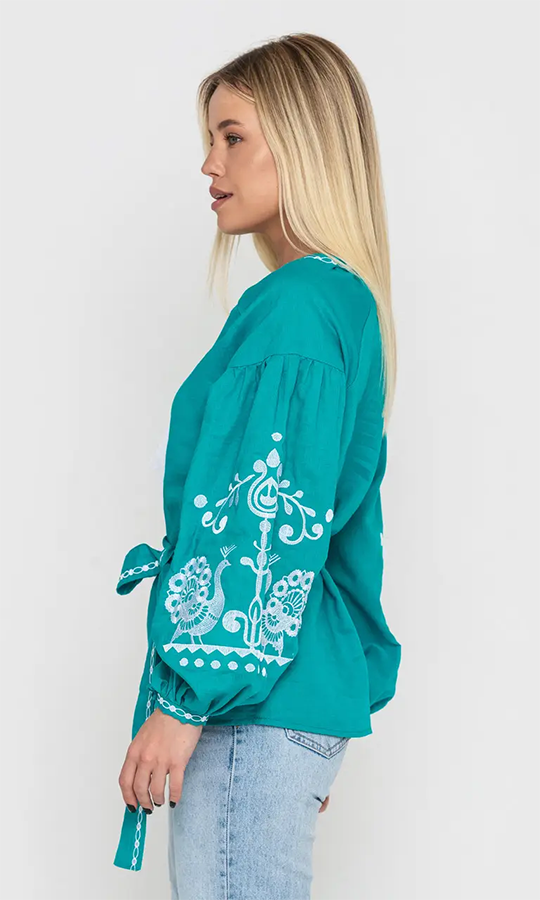 Вишита жіноча блуза 1048 - фото 3 vishivano4ka.com.ua