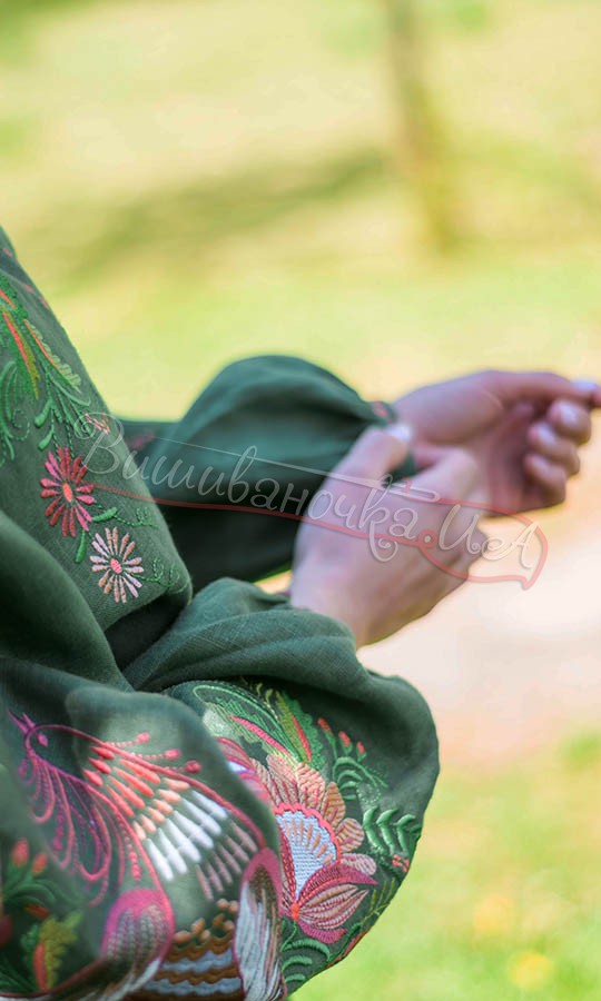 Вишита лляна сукня 4609-к - фото 4 vishivano4ka.com.ua