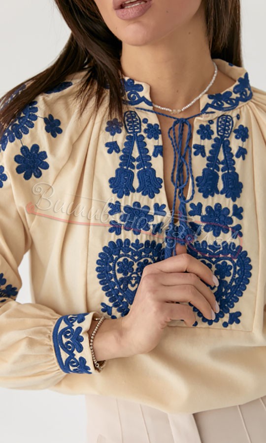 Блуза жіноча з вишивкою 0103 - фото 2 vishivano4ka.com.ua