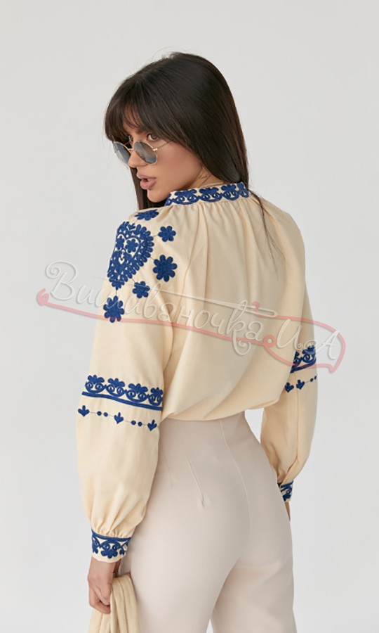 Блуза жіноча з вишивкою 0103 - фото 3 vishivano4ka.com.ua