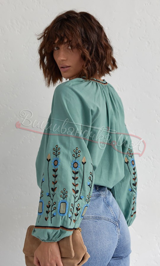 Вишита жіноча блуза 0107 - фото 3 vishivano4ka.com.ua