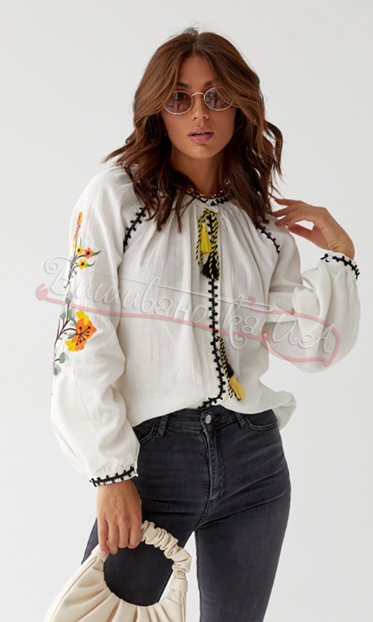 Жіноча вишита блуза 0109 - фото 1 vishivano4ka.com.ua