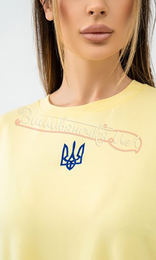 Жіноча футболка оверсайз 1393 - фото 2 vishivano4ka.com.ua