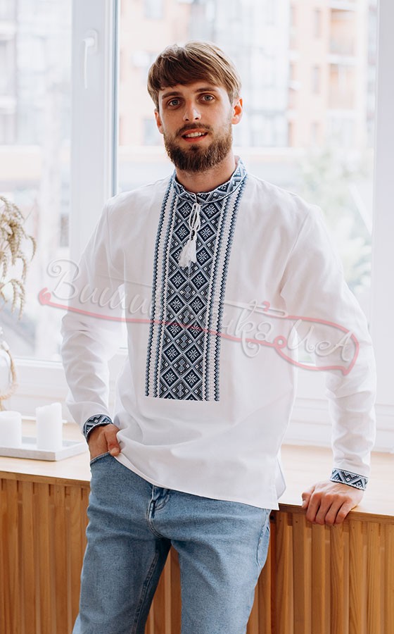 Сорочка чоловіча ручної роботи 7907 - фото 3 vishivano4ka.com.ua