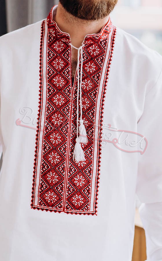 Вишиванка чоловіча ручної роботи 7904 - фото 4 vishivano4ka.com.ua