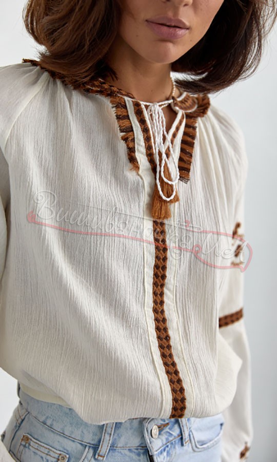 Вишита сорочка гладдю 1769 - фото 3 vishivano4ka.com.ua