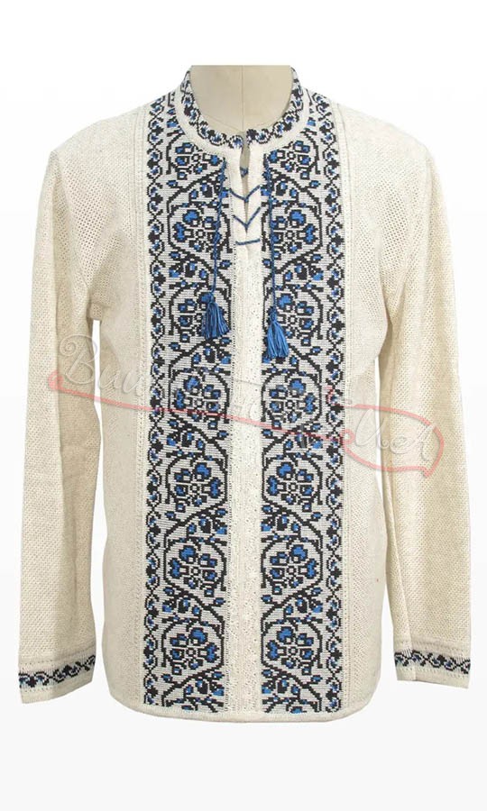 Чоловіча вишиванка вязана 5318 - фото 1 vishivano4ka.com.ua