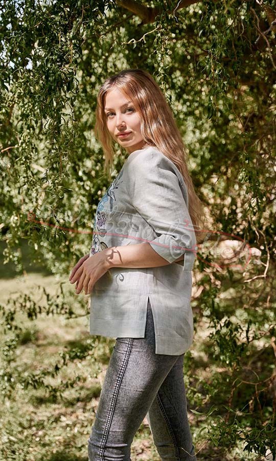 Жіноча вишита блуза Зозуля 4564 - фото 3 vishivano4ka.com.ua