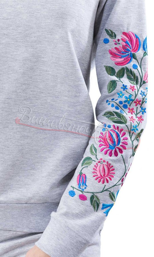 Кофта жіноча з вишивкою KL 083 - фото 3 vishivano4ka.com.ua