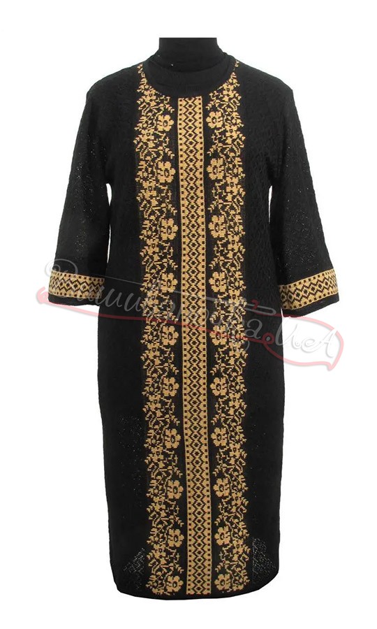 Жіноче вязане плаття 5519 - фото 1 vishivano4ka.com.ua