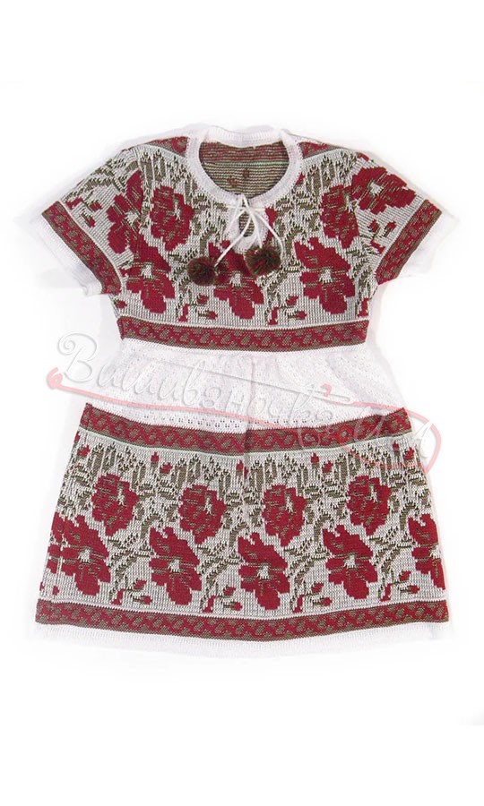 Плаття для дівчинки, короткий рукав 5819 - фото 1 vishivano4ka.com.ua