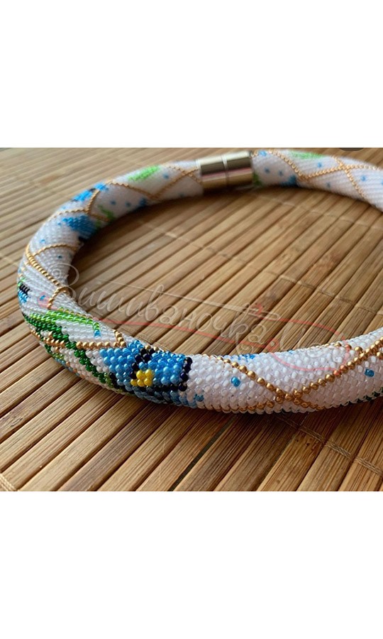 Намисто ручної роботи Д02 - фото 3 vishivano4ka.com.ua