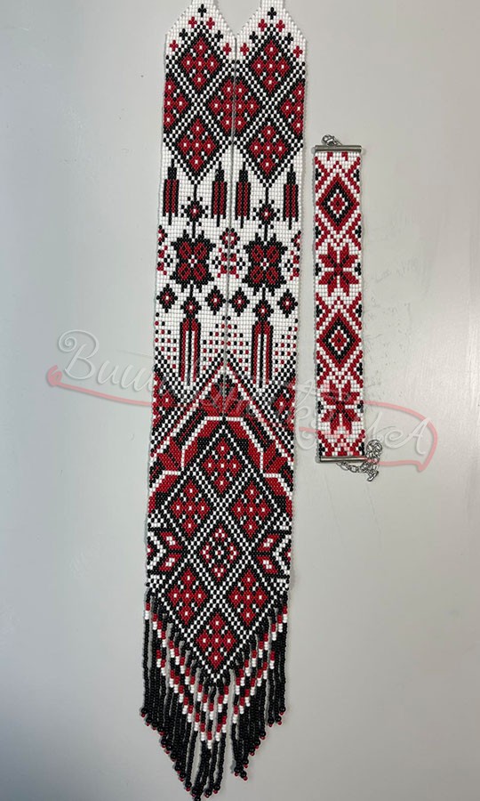 Браслет з бісеру Г23 - фото 4 vishivano4ka.com.ua