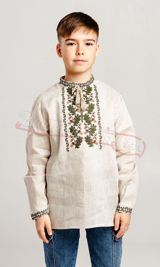 Вышитая рубашка для мальчика 748-3 - фото 1 vishivano4ka.com.ua