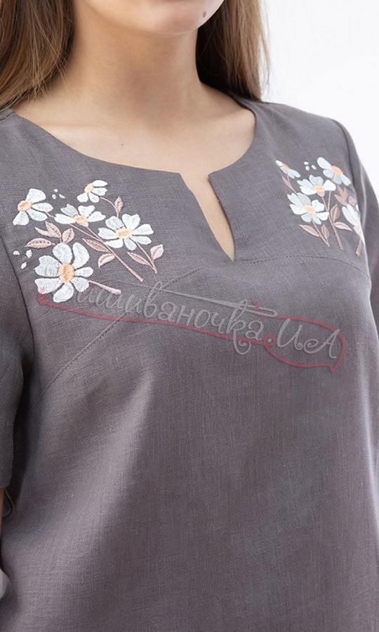 Женская блузка с вышивкой BL 295 - фото 6 vishivano4ka.com.ua