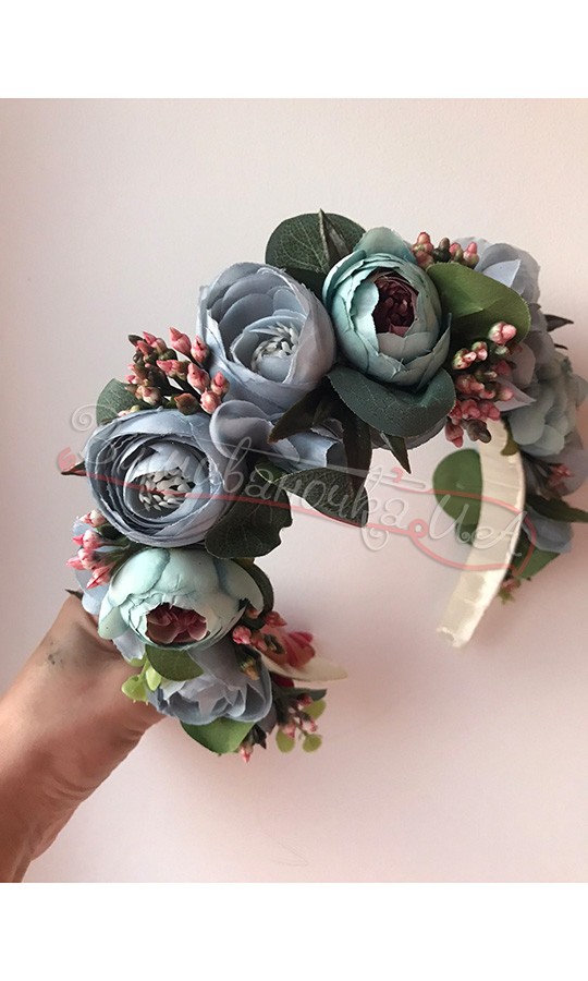 Віночок ручної роботи В53 - фото 2 vishivano4ka.com.ua