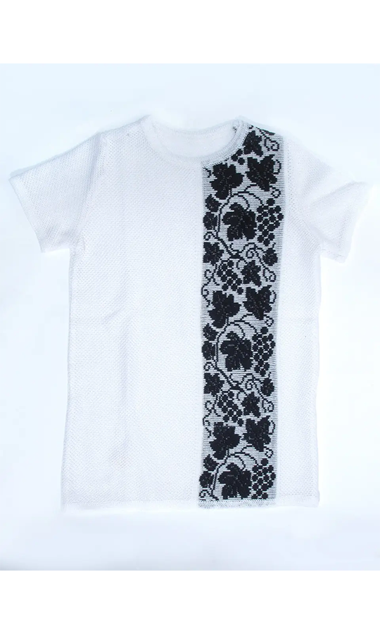 Футболка вязана для хлопчика 5134 - фото 3 vishivano4ka.com.ua