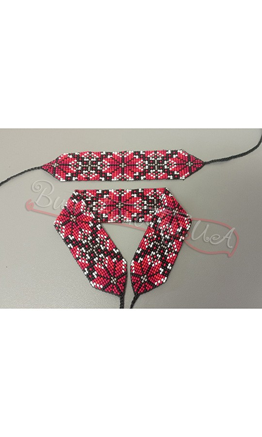 Набір прикрас з бісеру Г30 - фото 1 vishivano4ka.com.ua