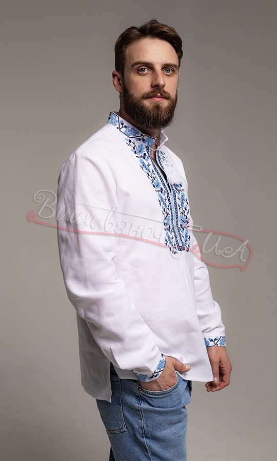 Вишиванка з узором Дубок 348-2 - фото 3 vishivano4ka.com.ua