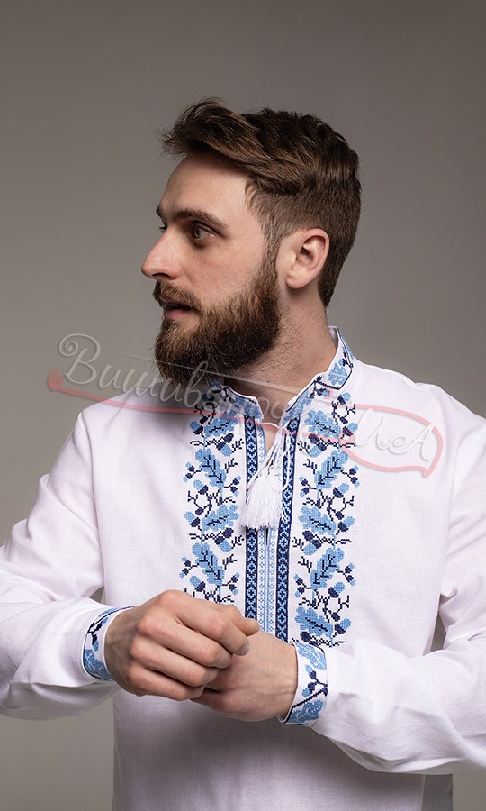 Вишиванка з узором Дубок 348-2 - фото 6 vishivano4ka.com.ua