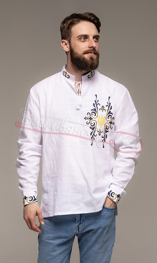 Вишиванка чоловіча Патріот 352-1 - фото 5 vishivano4ka.com.ua