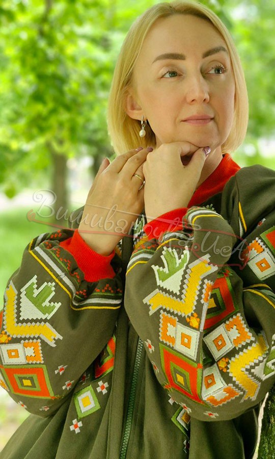 Бомбер з сумочкою 7256 - фото 4 vishivano4ka.com.ua